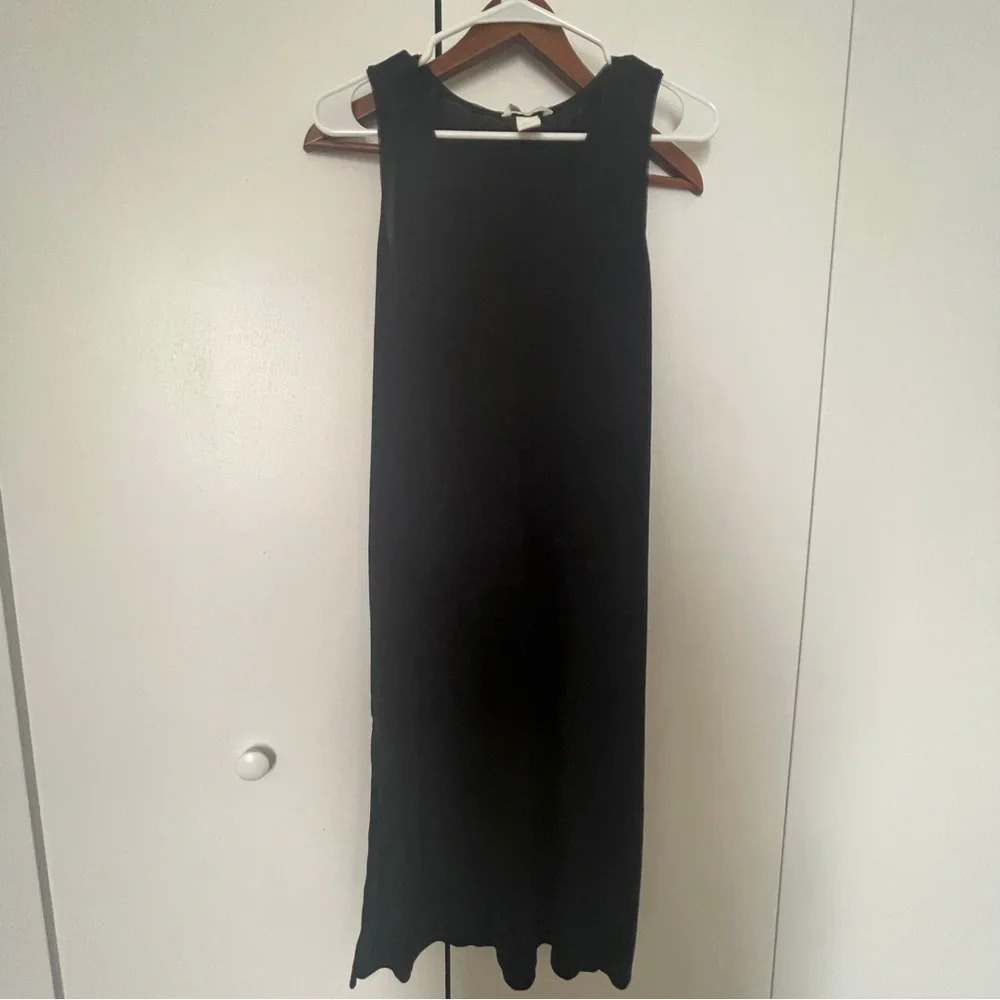 Dress M sleeveless black H&M